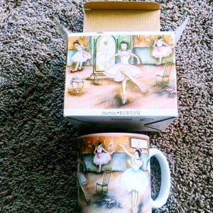 burton+Burton ballerina colorful coffee mug New